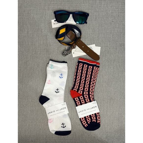 Janie‎ and Jack Boys Accessories bundle Set 4 pieces - Picture 1 of 3